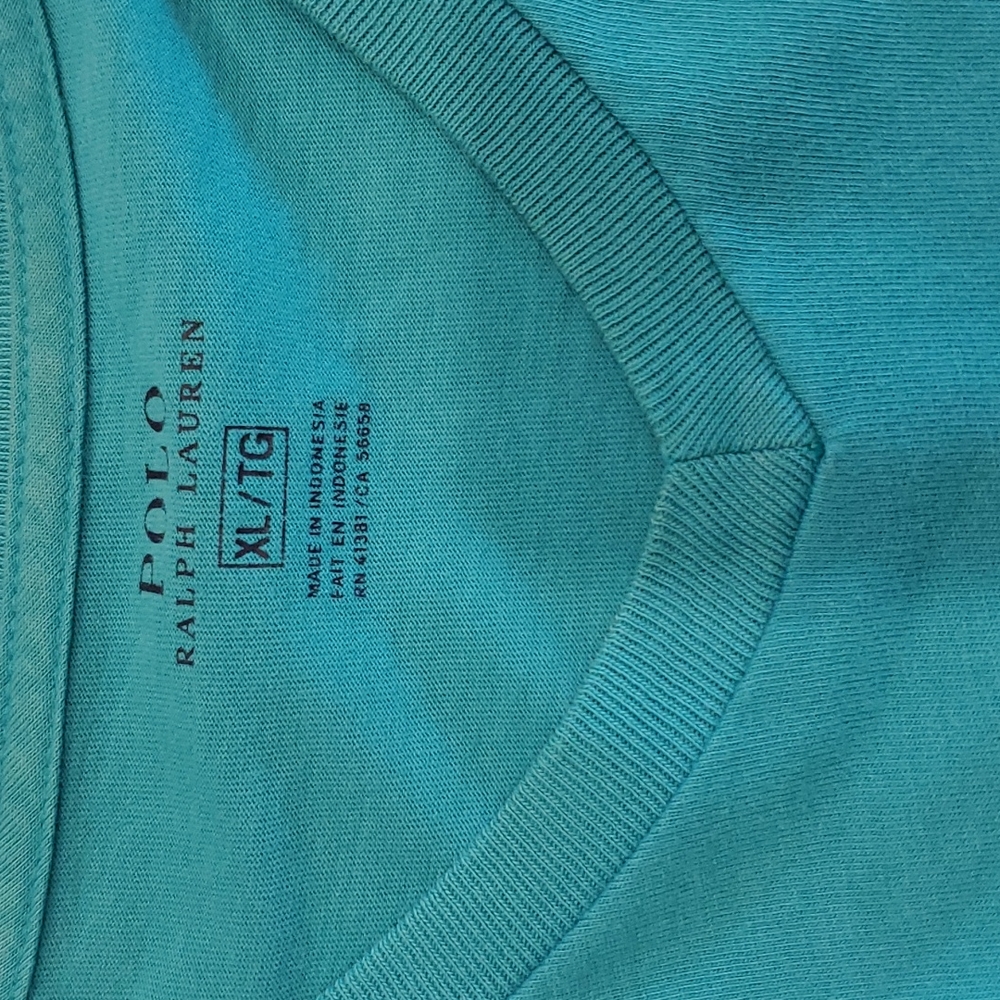 Polo Ralph Lauren V-Neck T-Shirt XL - Picture 2 of 3